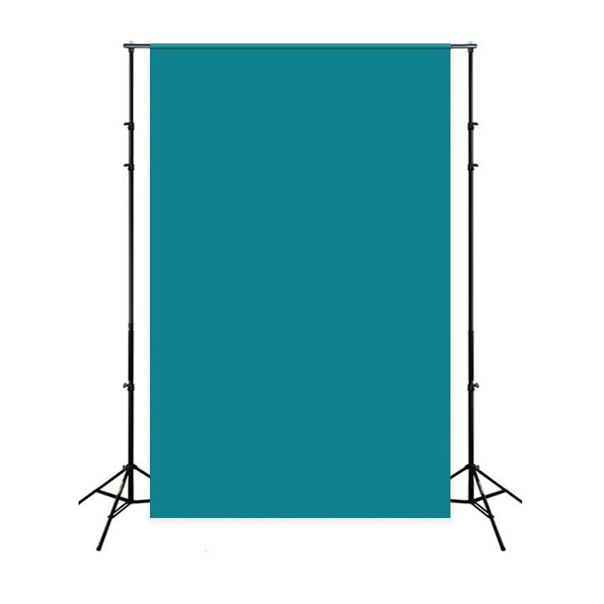 Toile de fond de couleur unie paon pour séance photo SC66