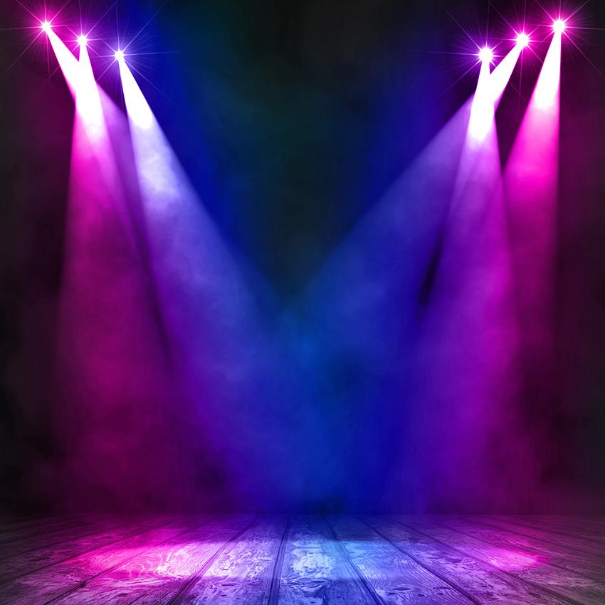 Spotlight Stage Abstarct Photography Backdrop