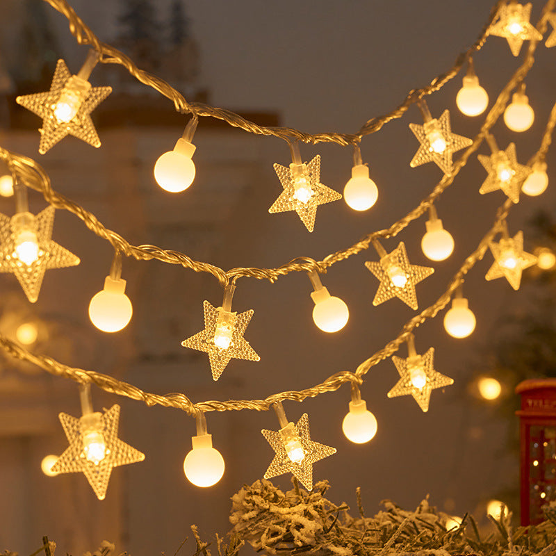 LED Lumières d'étoiles en chapelet Décoration de fête BP1692