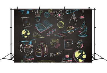 Toile de Fond de Vie Scolaire pour la Rentrée Scolaire BRP7-2