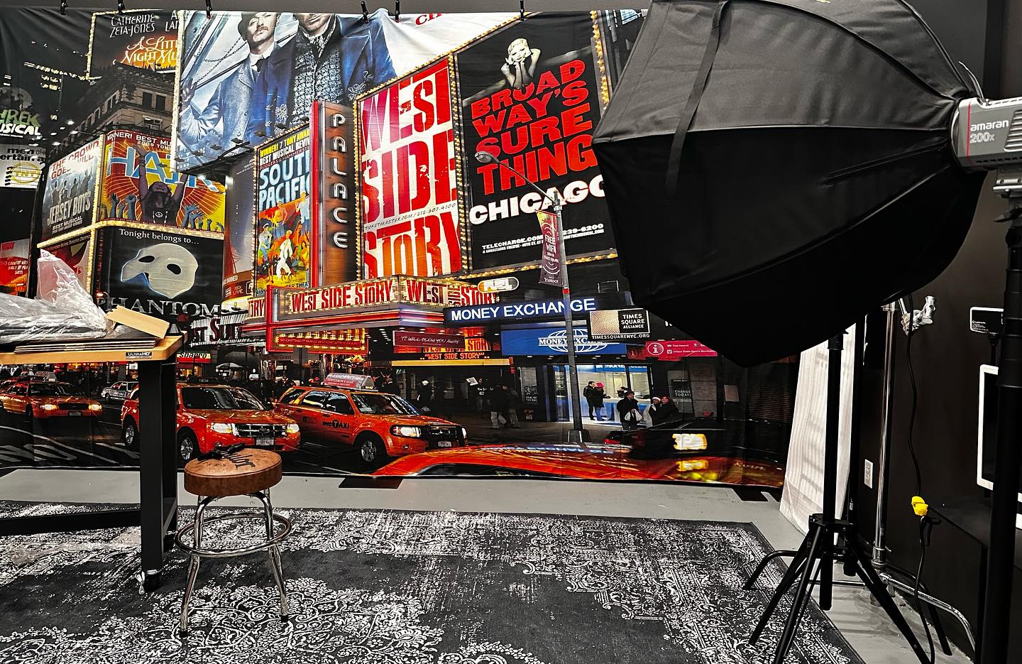 Toile de fond photo de New York City Times Square   G-595