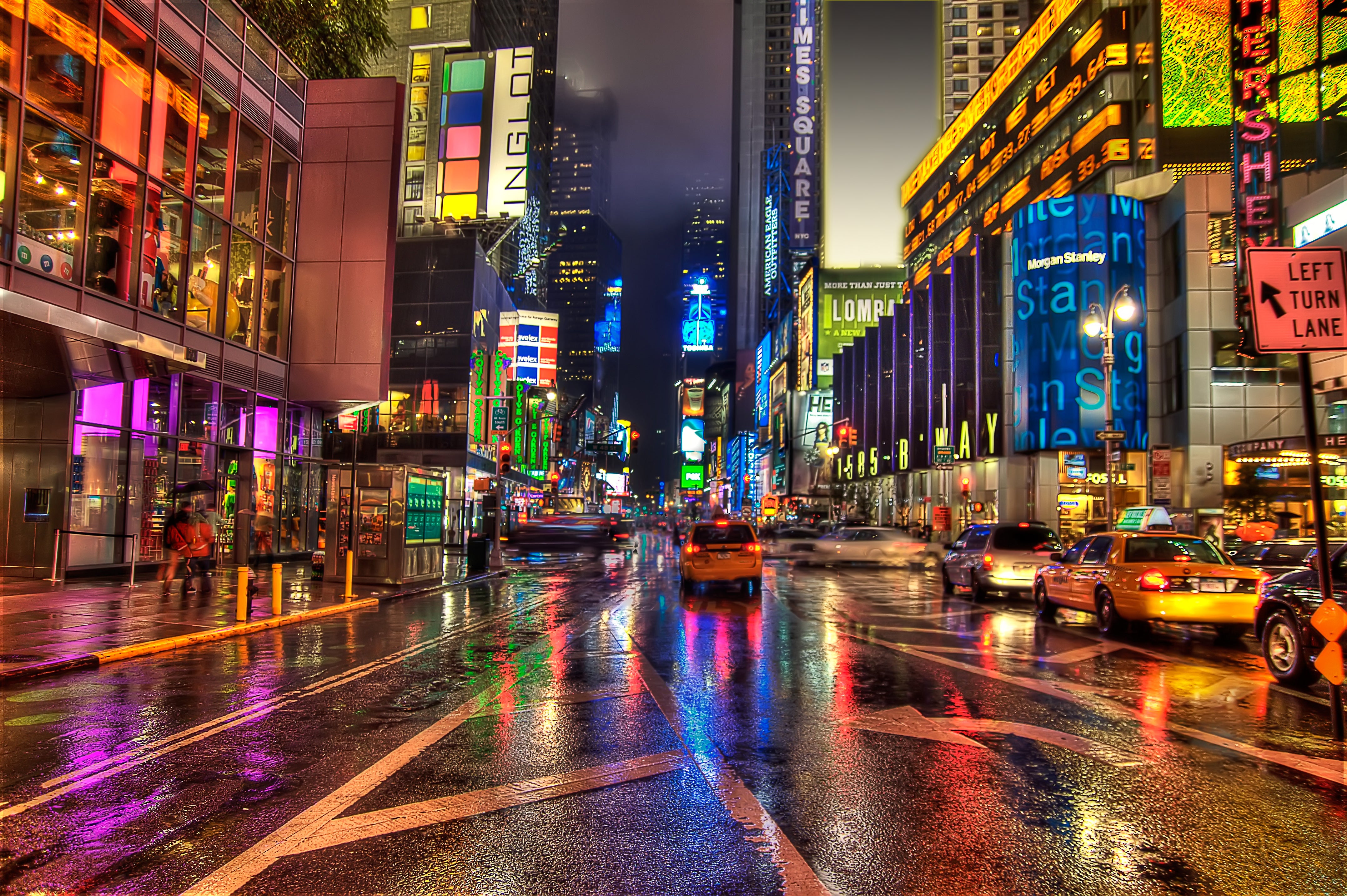 Toile de fond de paysage nocturne de New York pour la photographie CM-HG-363-E