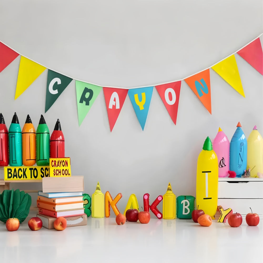 Toile de Fond Retour à l'École Amusement à l'École BRP7-188