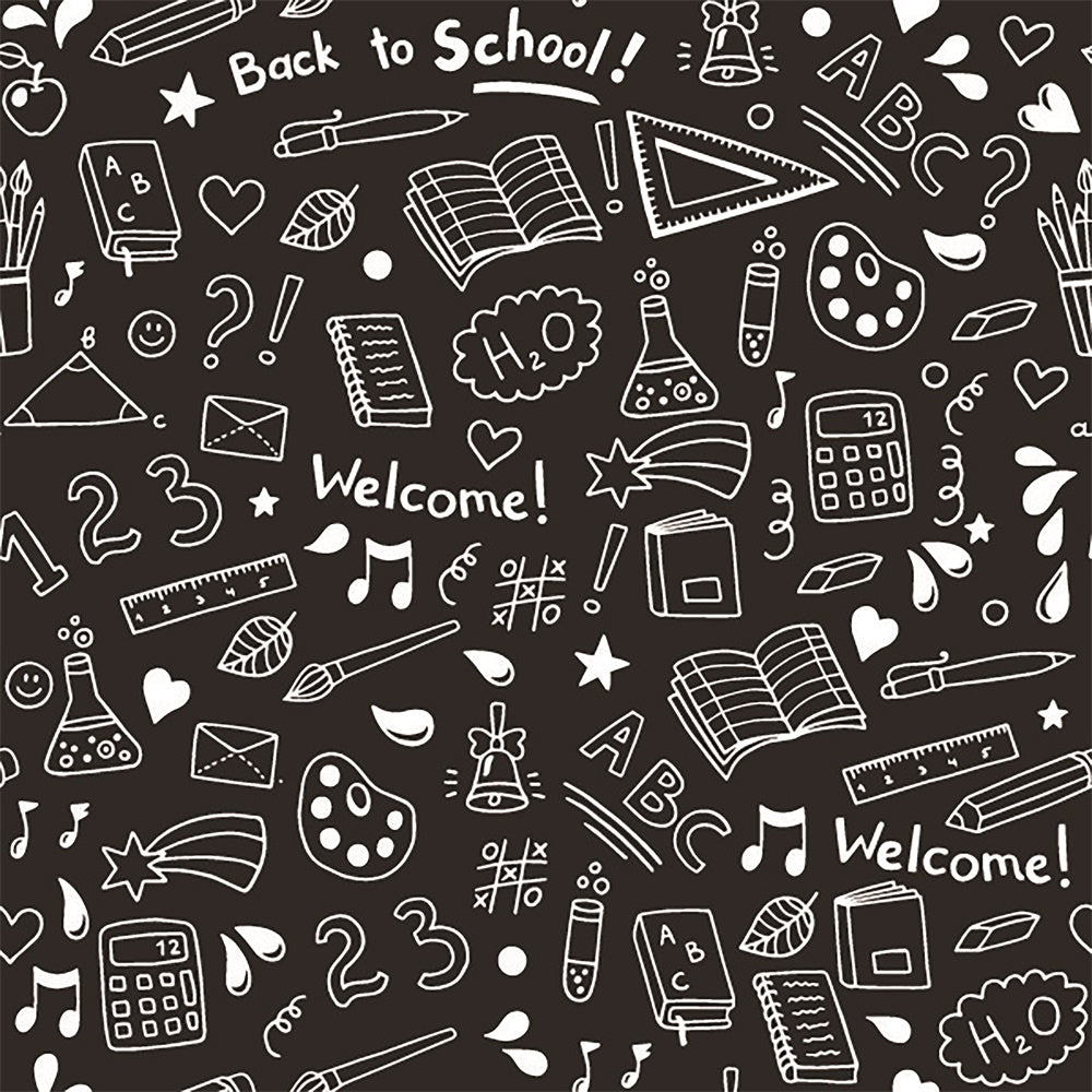 Toile de Fond de Photographie de Bienvenue à la Rentrée Scolaire BRP7-24