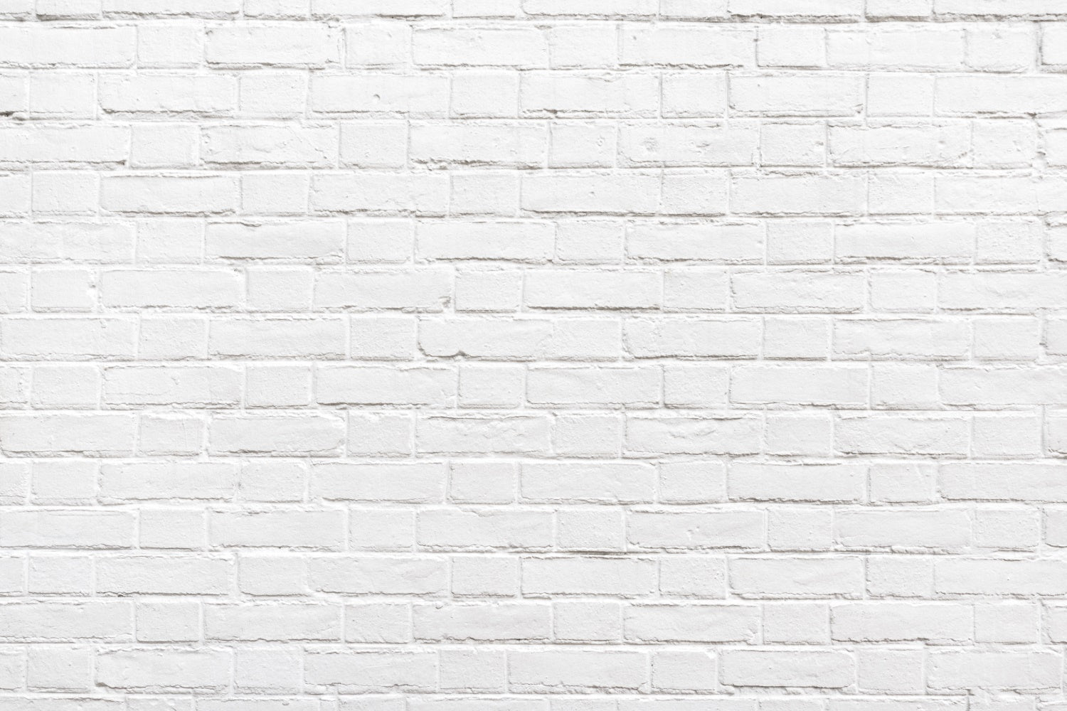 Toile de fond Mur Brique Blanc Moderne Immaculé CJJ3-19