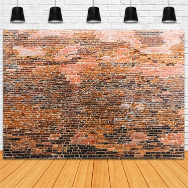 Toile de fond Brique Style Rétro Briques Variées CJJ3-5