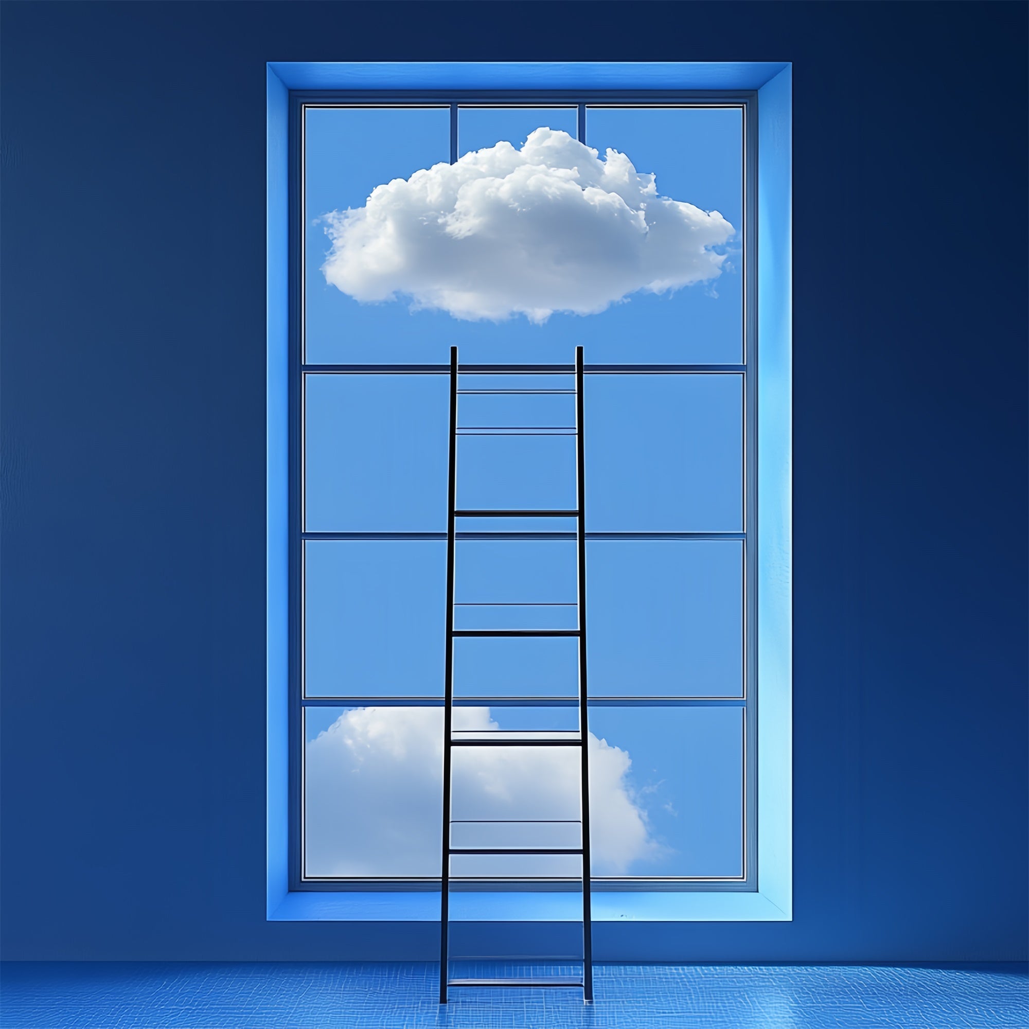 Toile de fond Ciel Calme Nuages Gonflés CSH4-237