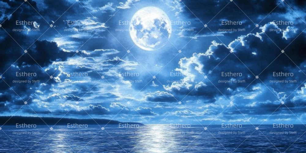 Fond de Scène Théâtre Océan Au Clair De Lune CSH510-T104