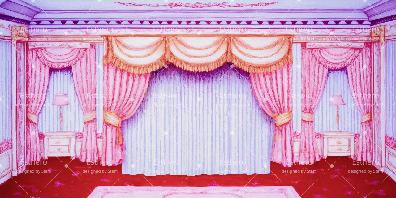 Fond de Scène Chambre rose CSH511-T82