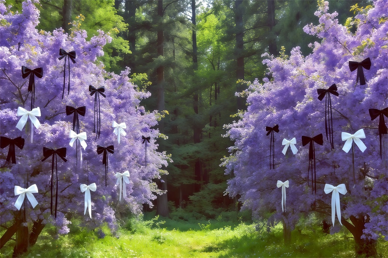 Fond Photo Photographie Forêt Bosquet Fleurs Nœud Lavande CSH61-221