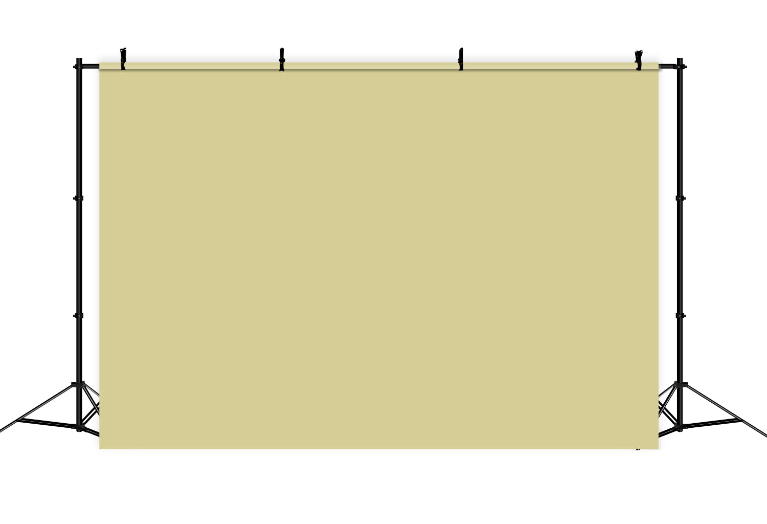 Toile de Fond Jaune Jaune Beurre Chaud Nuance Lisse CSH62-11