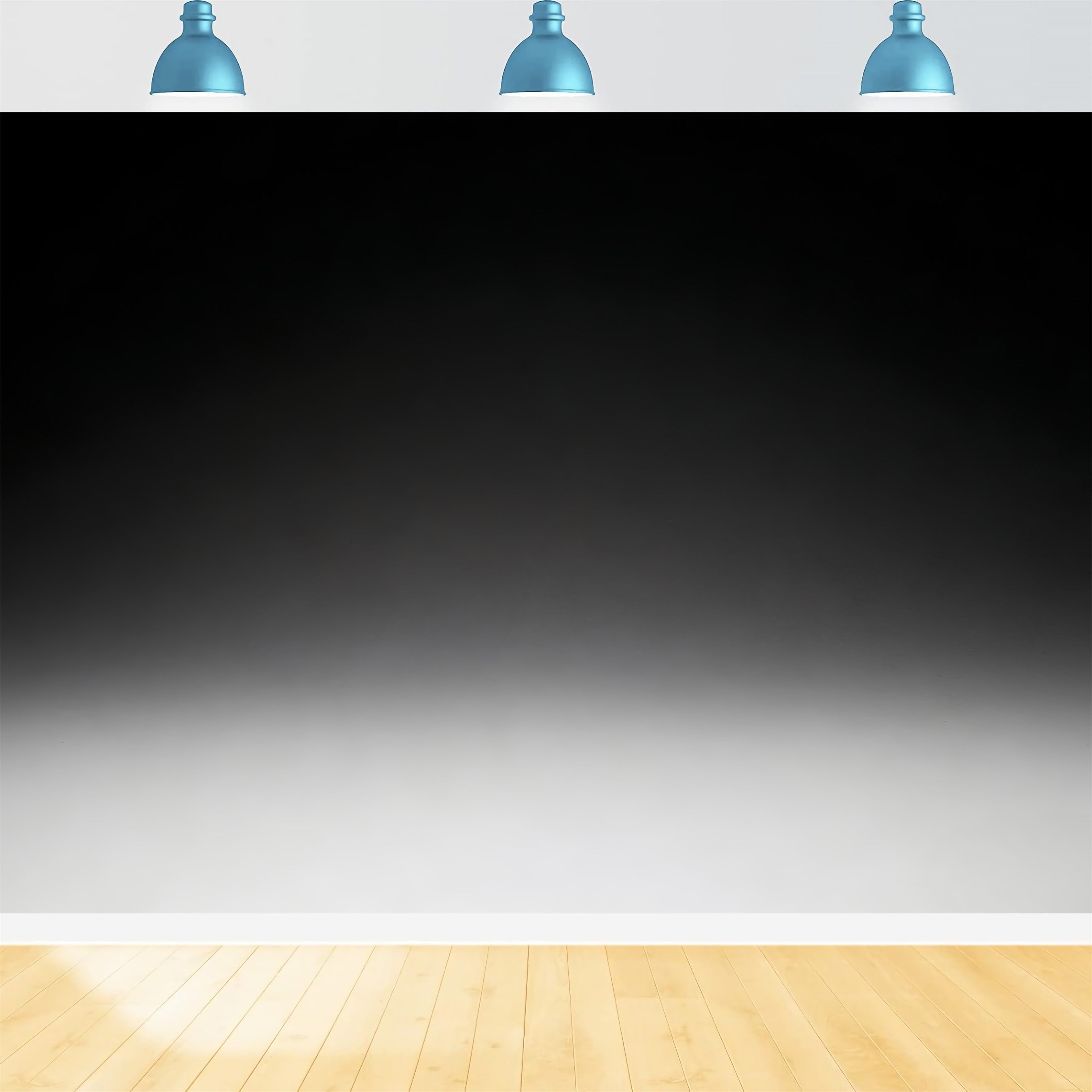 Fond Dégradé Blanc Horizon Noir Profond Blanc CSH62-56