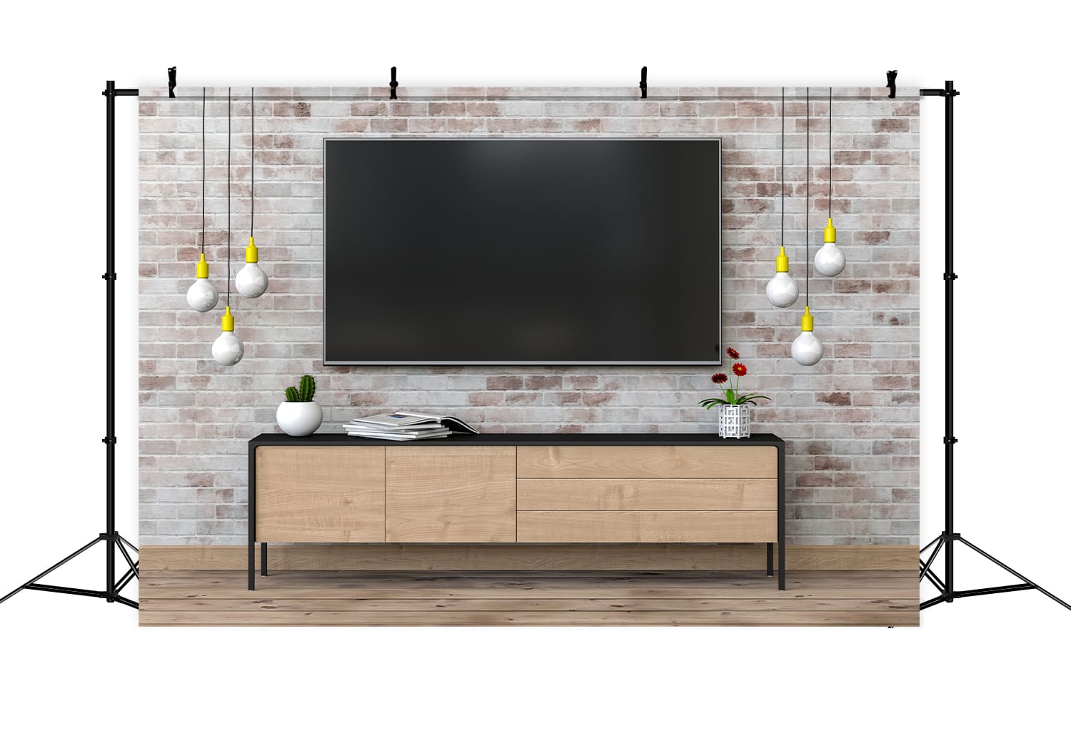 Toile de Fond de Salle de Classe Multimédia pour la Rentrée Scolaire DBD7-12