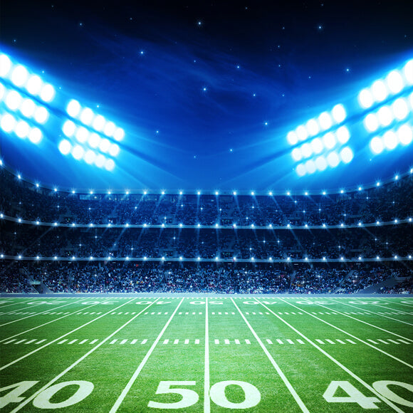 Toile de fond de Terrain de football Sport  G-296