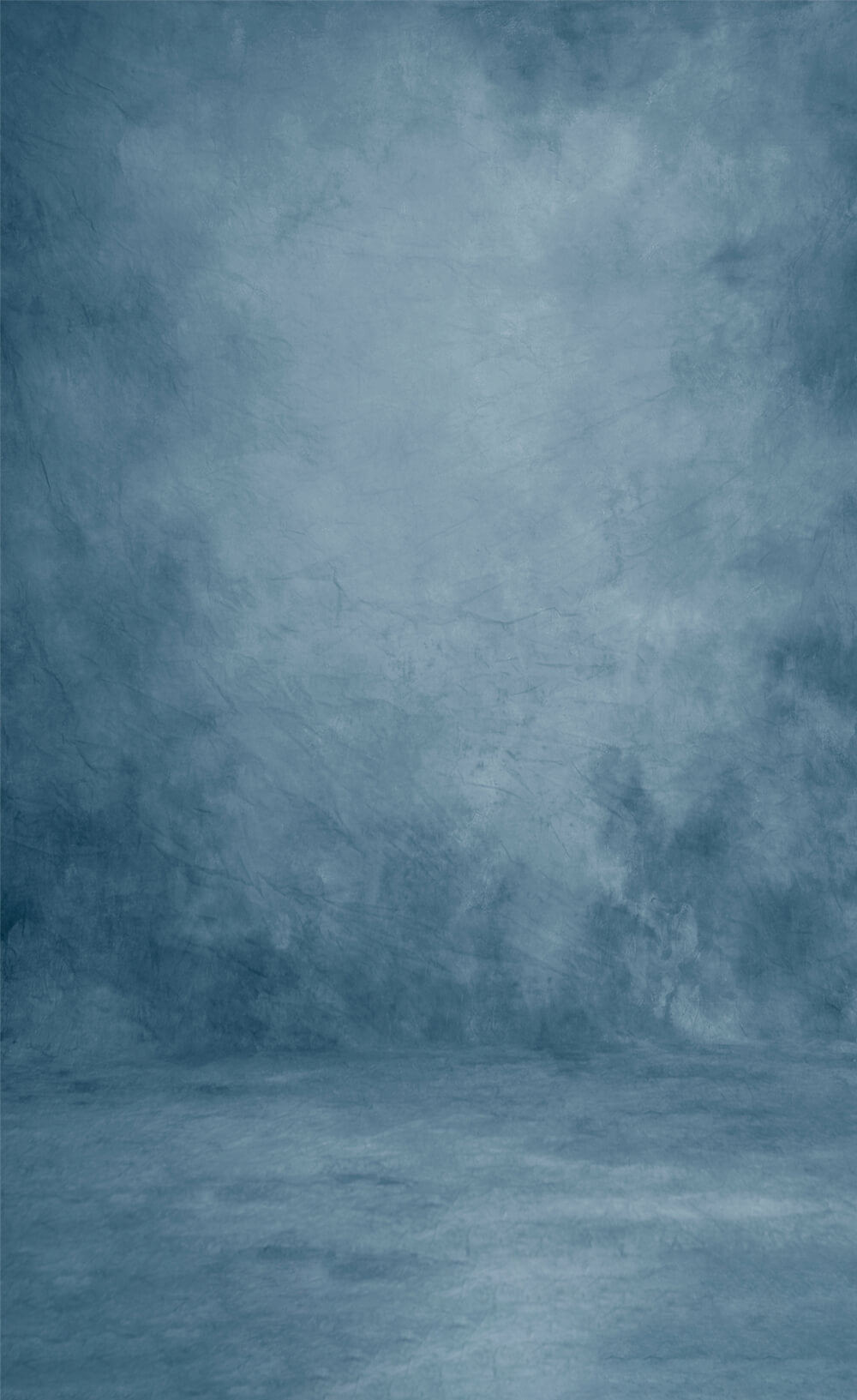 Toile de fond de Photographie Portrait Balayé Abstrait Bleu GC-151
