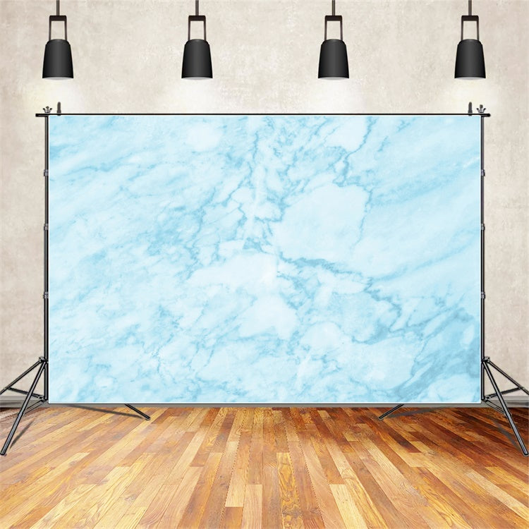 Toile de fond Marbre Bleu Motif Rêve Bleu Glacé GQ4-156
