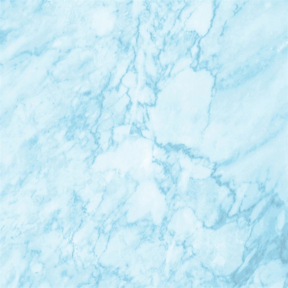 Toile de fond Marbre Bleu Motif Rêve Bleu Glacé GQ4-156