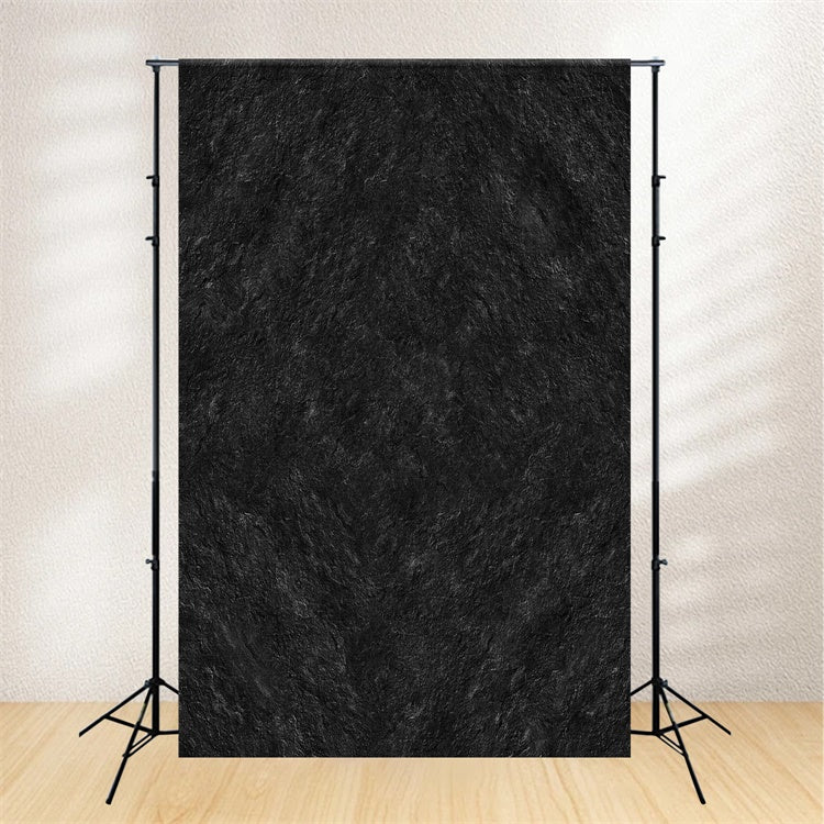Toile de Fond Photographie Noire Ton Graphite Mat GQ4-172