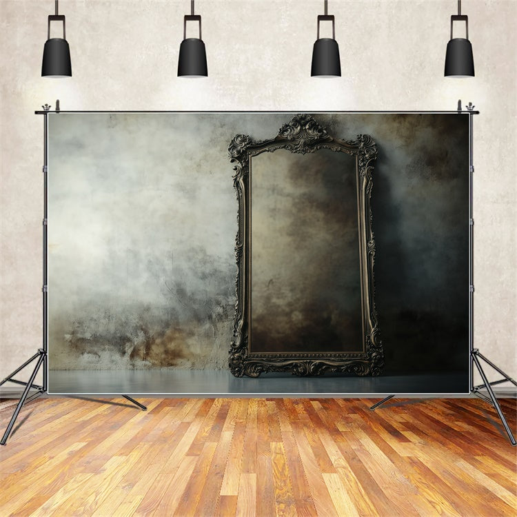 Toile de fond Rétro Backdrops Miroir Fané Rustique Photographie Vintage GQ4-324