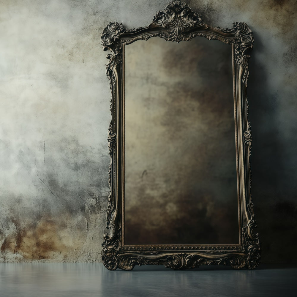 Toile de fond Rétro Backdrops Miroir Fané Rustique Photographie Vintage GQ4-324