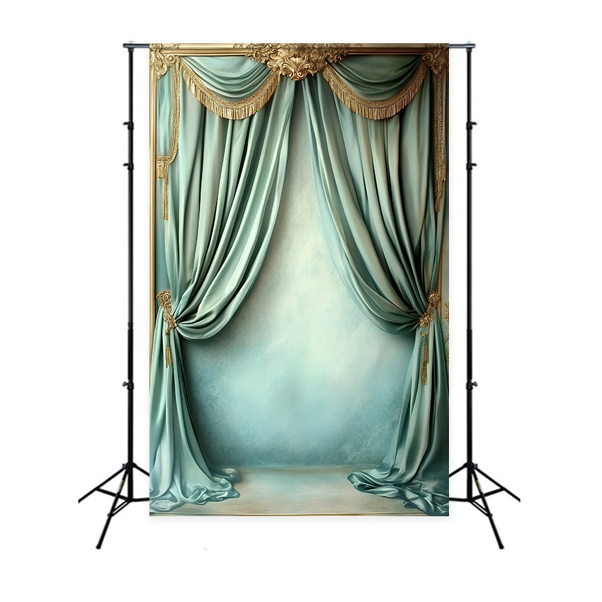 Toile de fond Photo Vintage Pour Photoshoot Rideau Opulent Charme Vintage GQ4-345