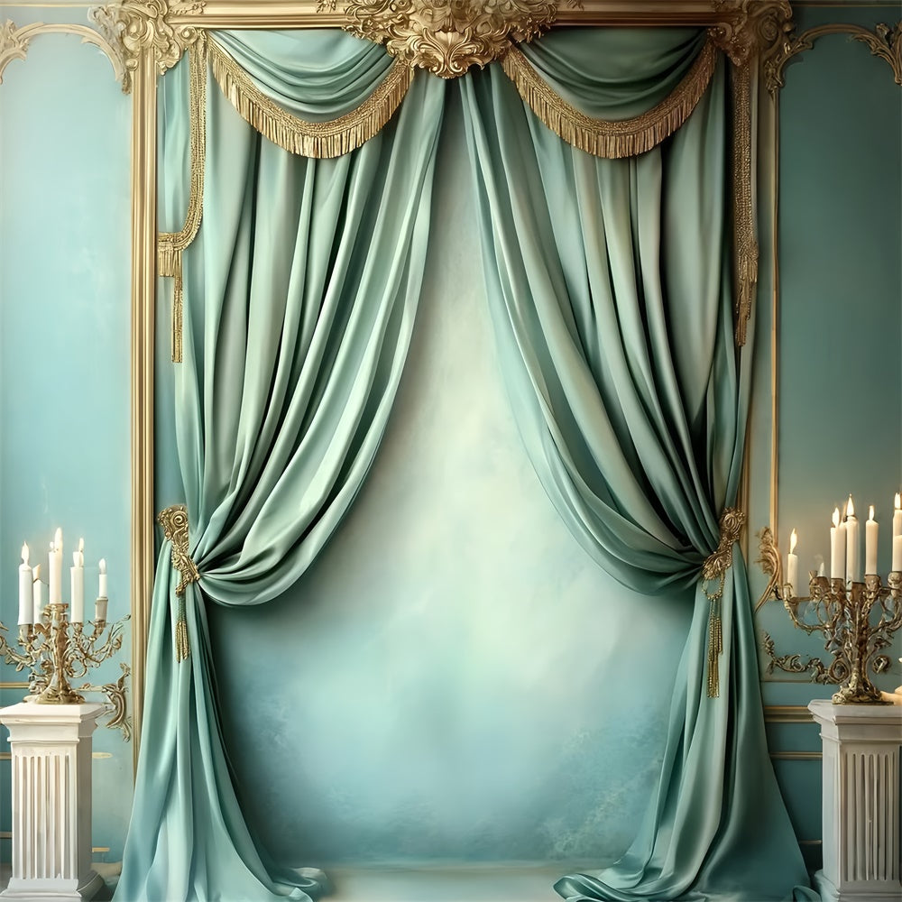 Toile de fond Photo Vintage Pour Photoshoot Rideau Opulent Charme Vintage GQ4-345