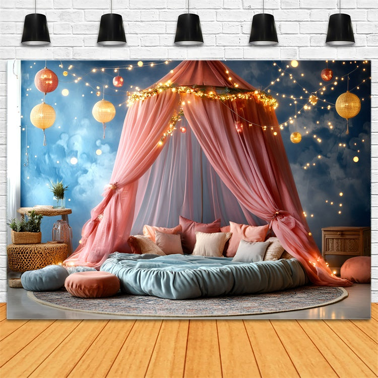 Toile de fond Carnaval Ciel Nuageux Dôme Lumineux GQ5-133