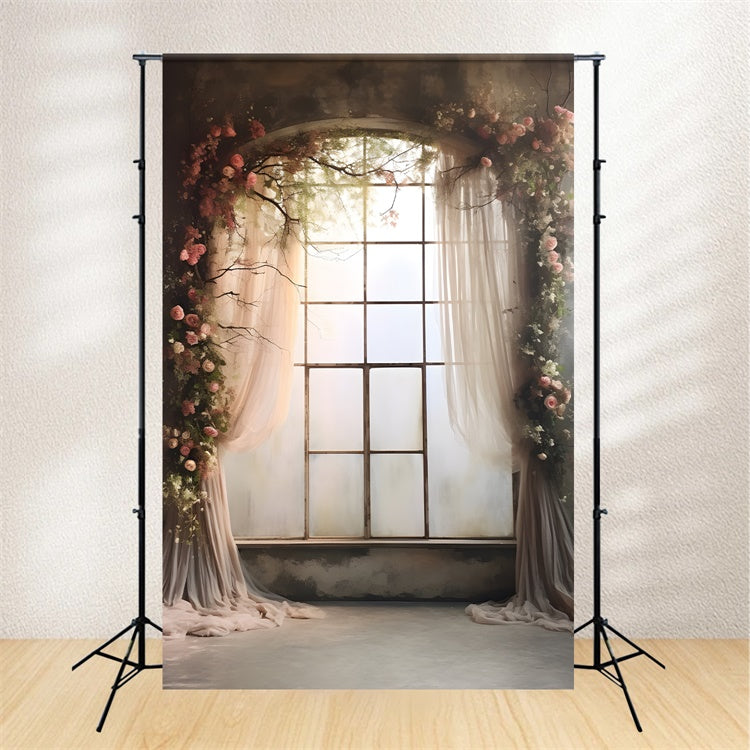 Toile de fond Maternité Fenêtre Arche de Rêve GTY2-12