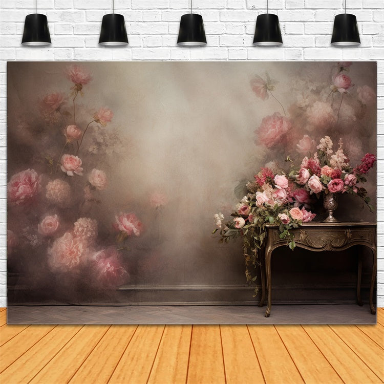 Toile de fond Maternité Charme Floral Romantique GTY2-43