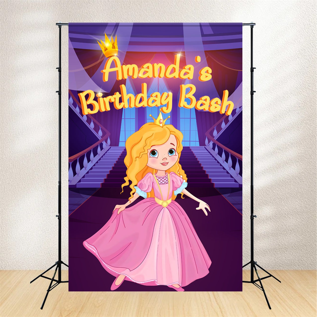 Fond Anniversaire Personnalisable Poupée de Mode Amanda Magique LXX1-215