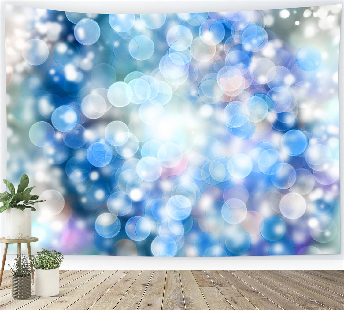 Toile de fond Animal de compagnie Lumière Bleue Effet Bokeh LXX1-290