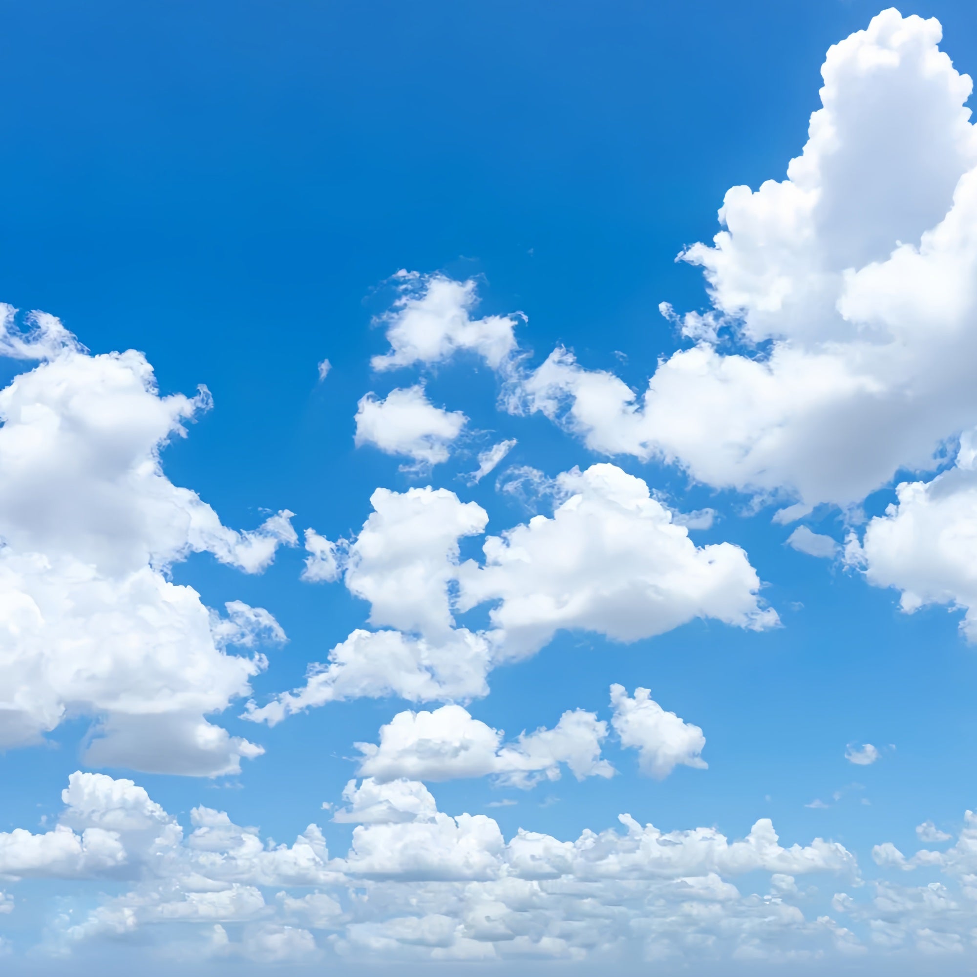 Toile de fond Nuage Ciel Expansif Nuages Cotonneux LXX1-320