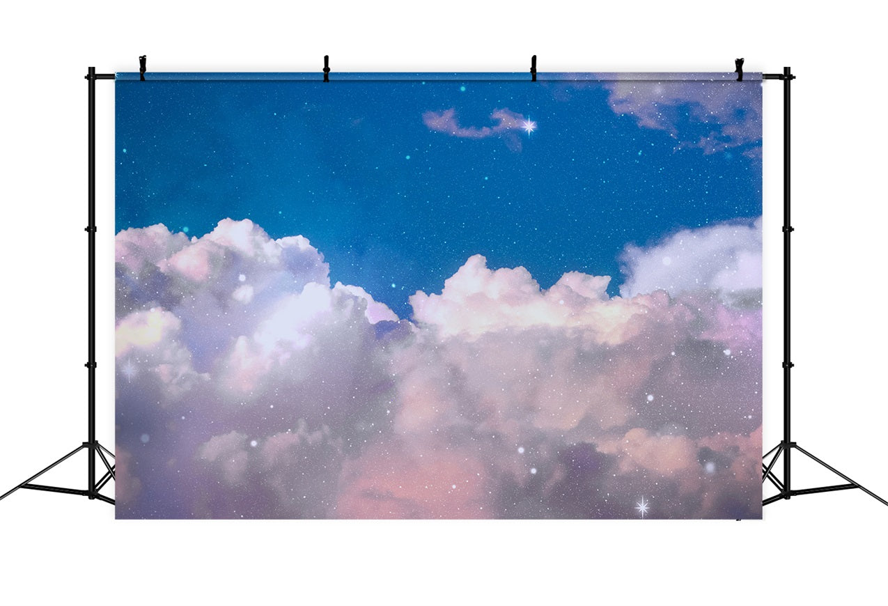 Toile de fond Nuages Ciel Nocturne Rêve Étoilé LXX1-322