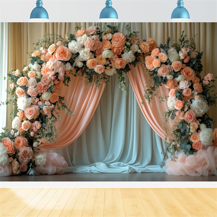 Fond Photo Printemps Arrangement Floral Rêveur Arche LXX2-44