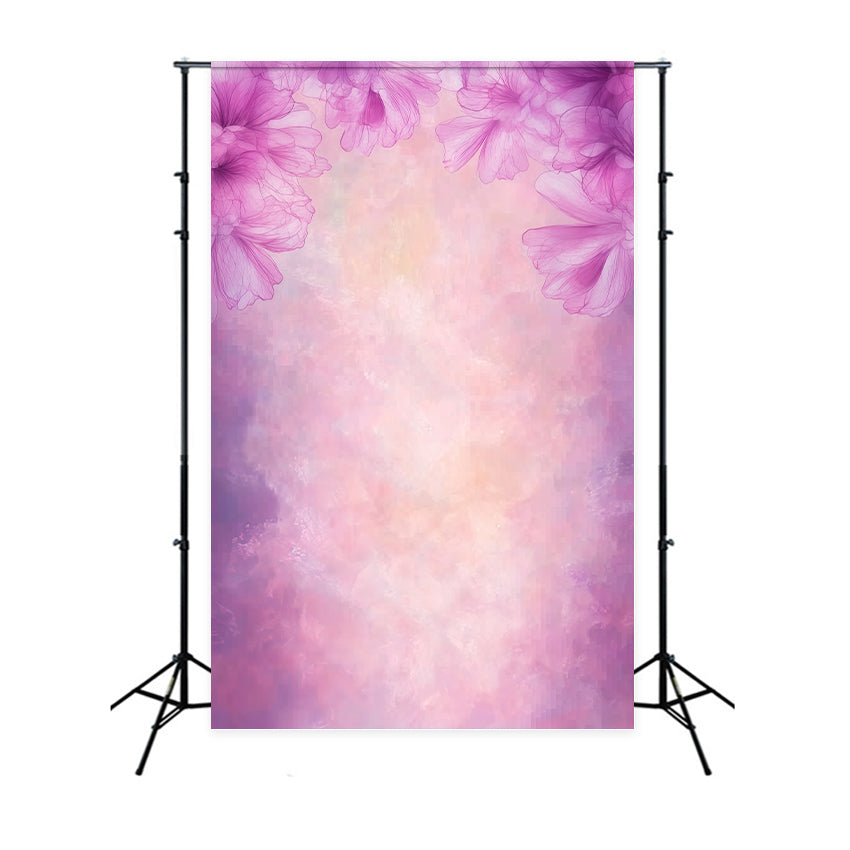 Toile de fond Fête des Mères Rêve Brumeux Floral LXX3-36