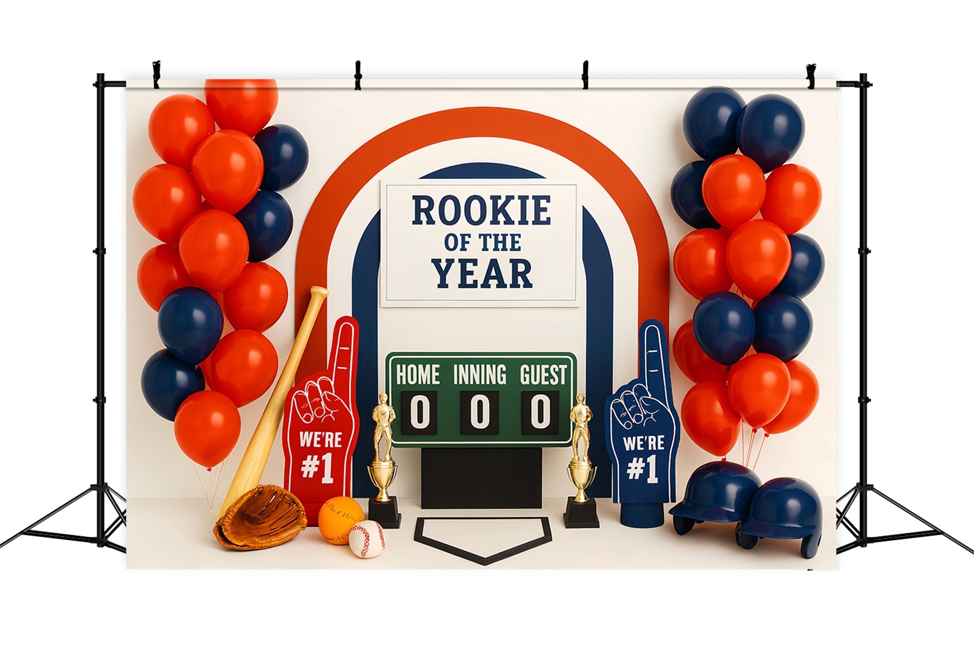 Fond sportif Célébration de la première année en baseball Fond baseball LXX59-304