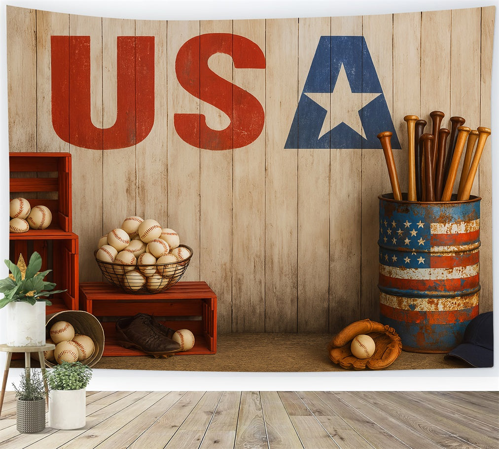 Fond baseball Baseball USA Vintage Setup Fonds sportifs LXX59-348