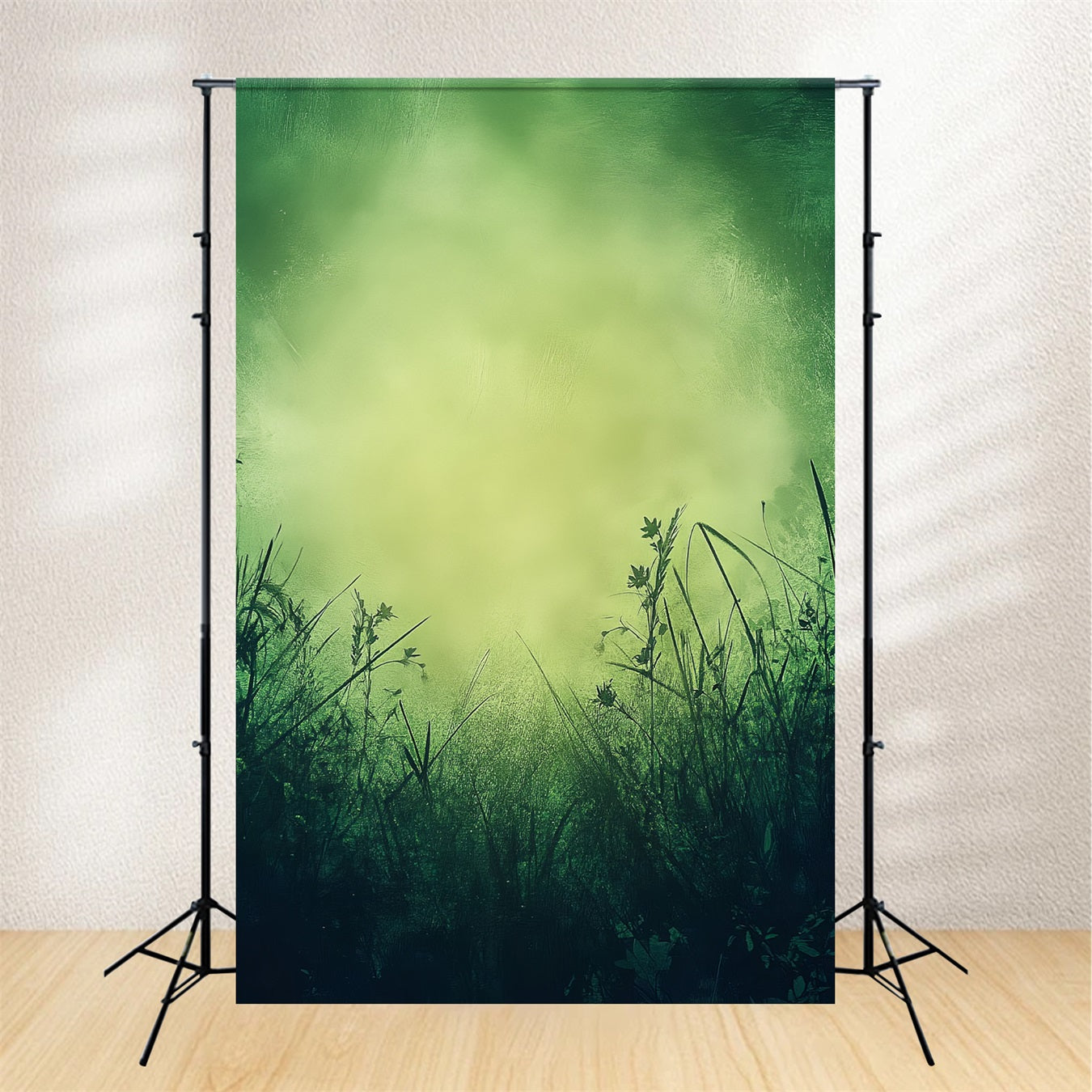 Fond pour portraits photo Verdant Meadow Glow Mist Fond pour portraits en studio LXX61-11