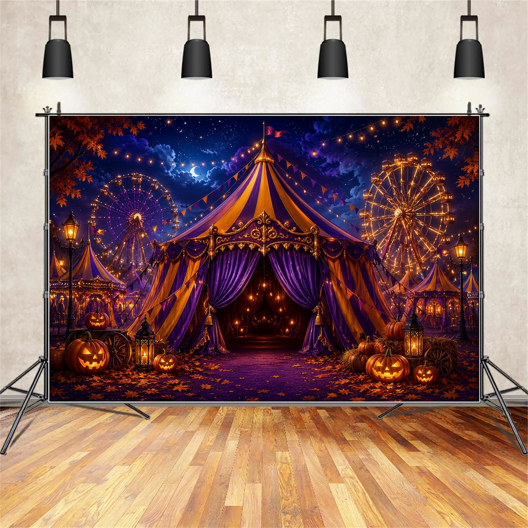 Décor De Carnaval D'Halloween Tente De Carnaval Effrayante Décor D'Halloween À Faire Soi-Même LXX67-96