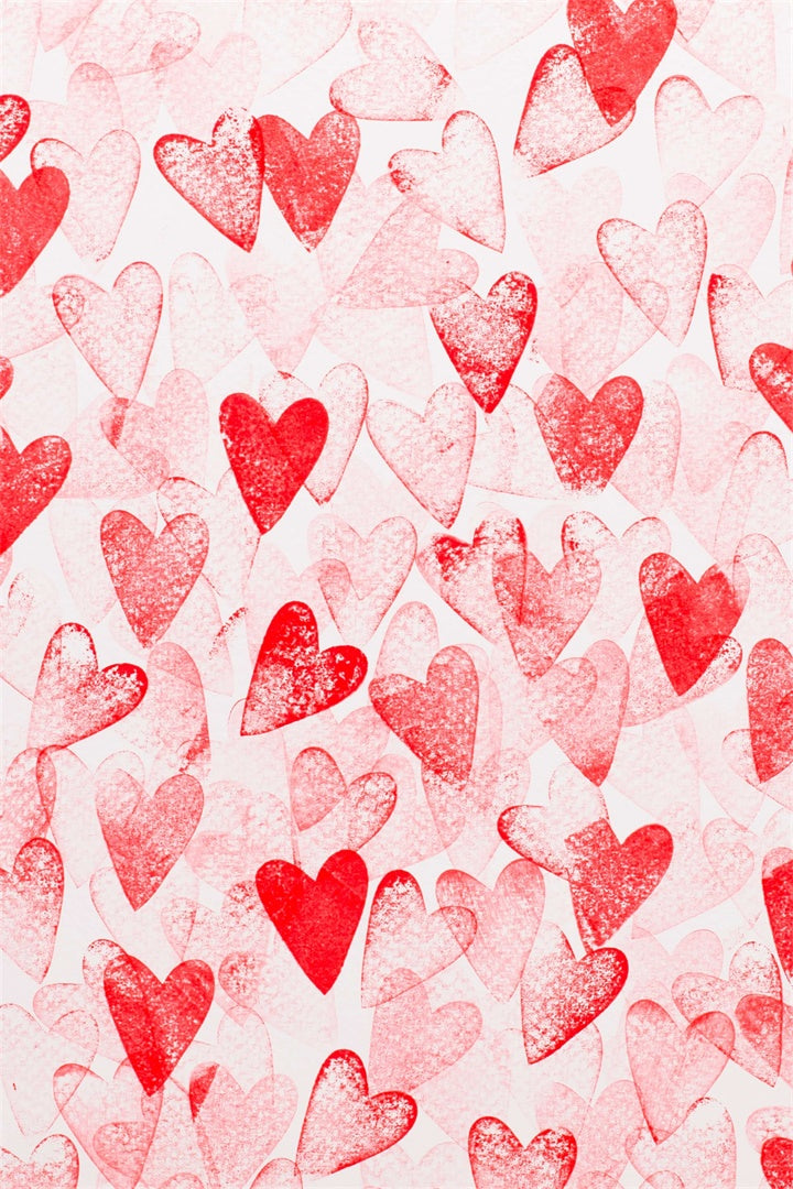 Petit cœur Romantique Style Mignon Toile de fond M1-14
