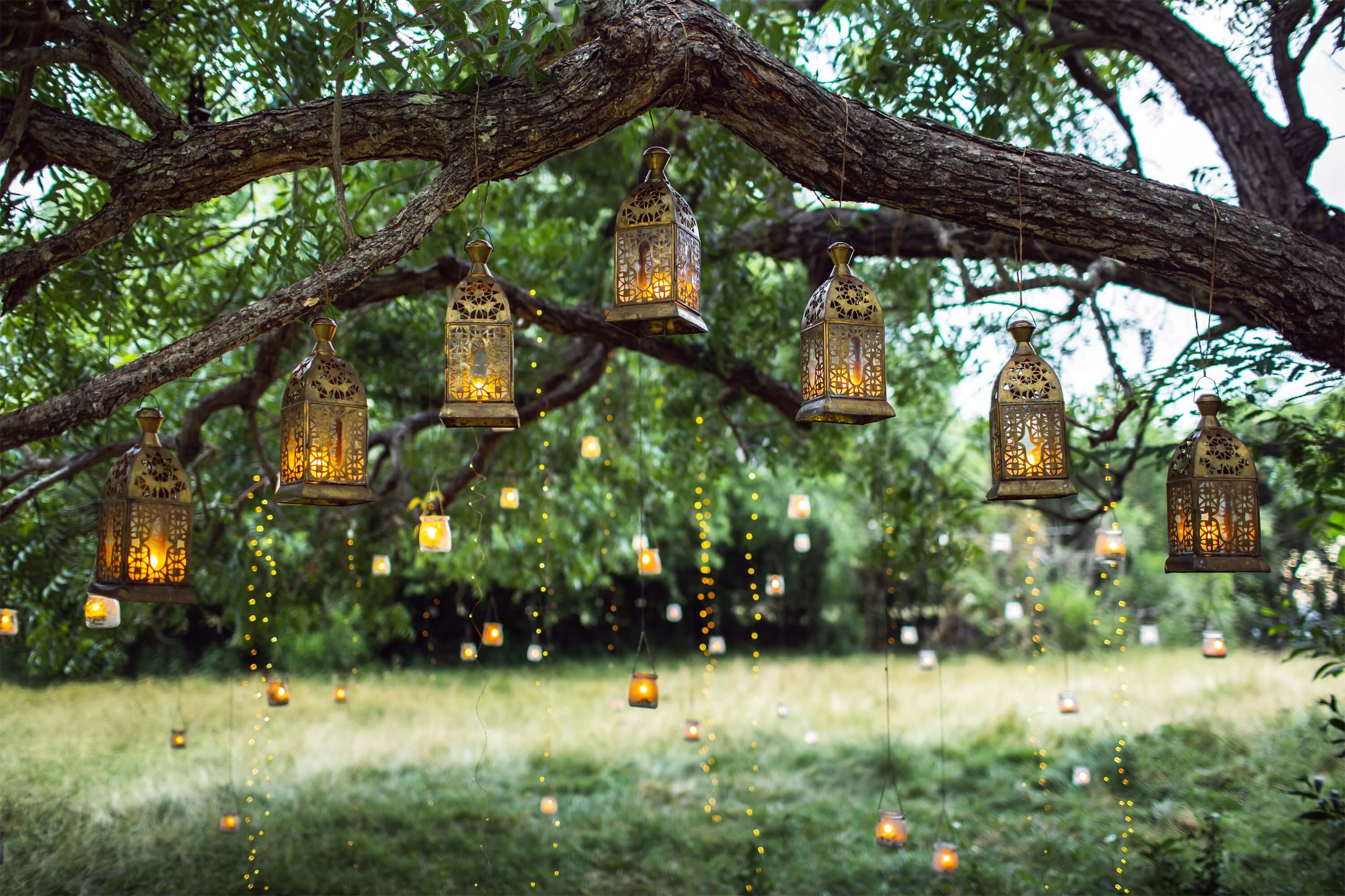 Suspension réaliste de troncs d'arbres Vintage en cuivre Candélabre Lampes à fil Toile de fond M1-75