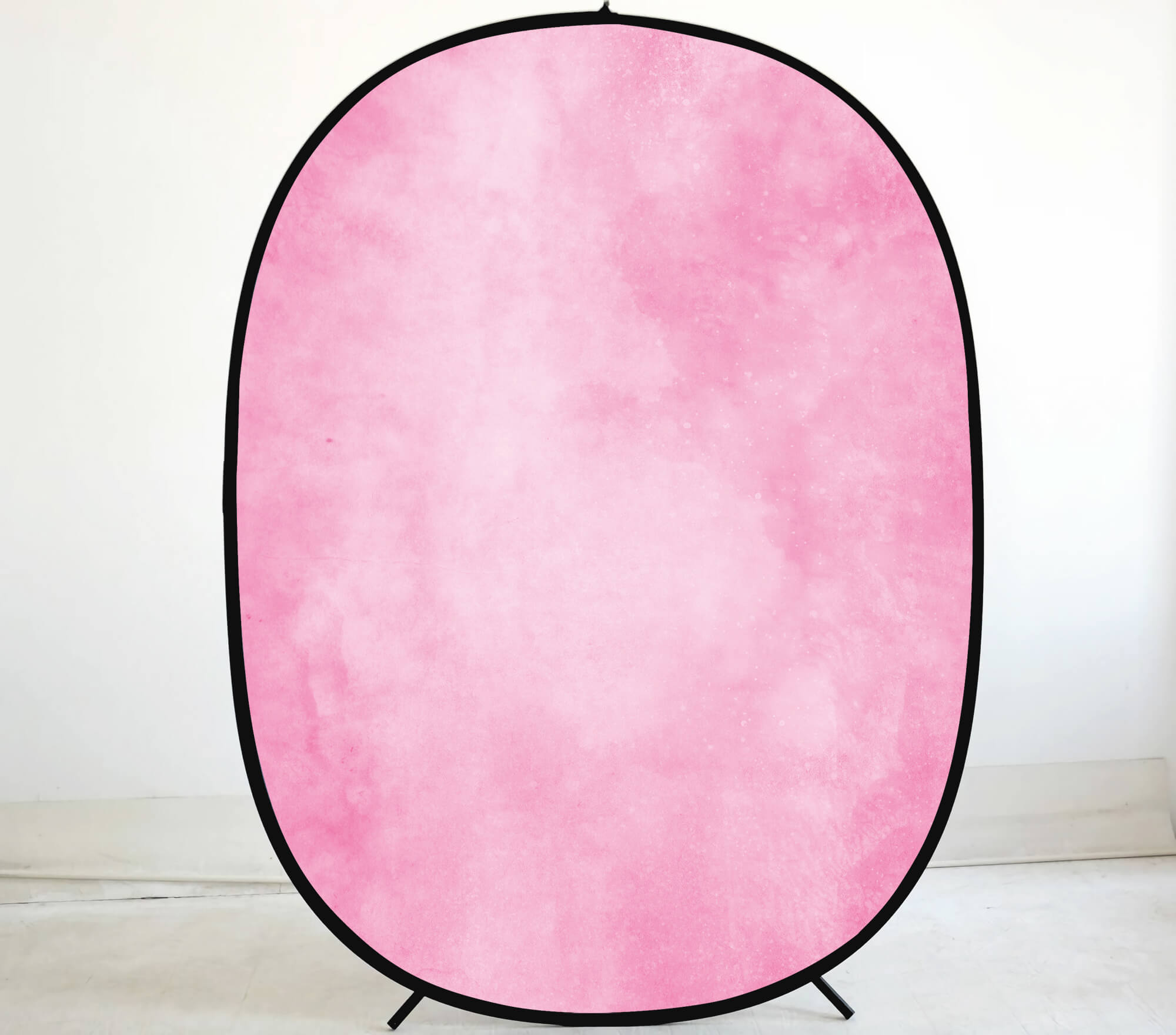 Toile de fond pliable Rose bonbon/Bleu vif Vert dégradé double face 5x6.5ft (1.5×2M) M12-80