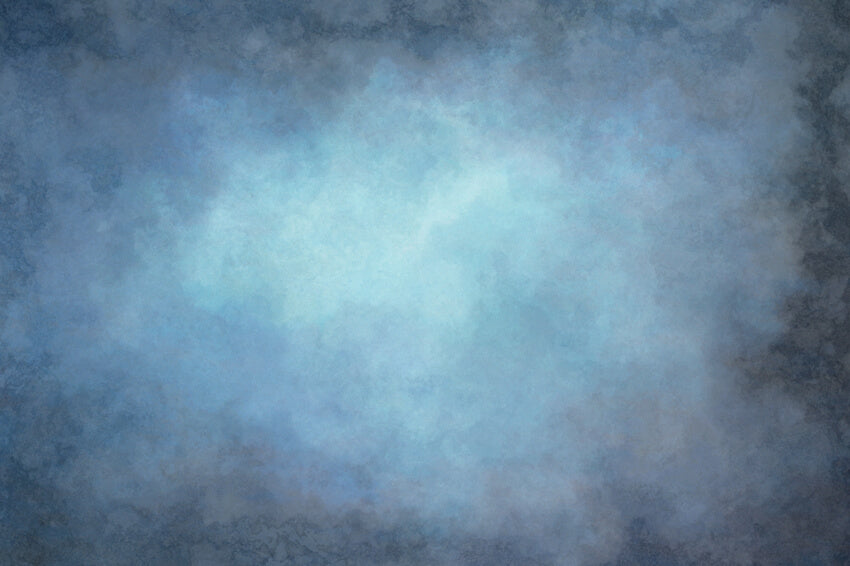 Toile de Fond de Photographie de Portrait Abstrait Bleu M5-100