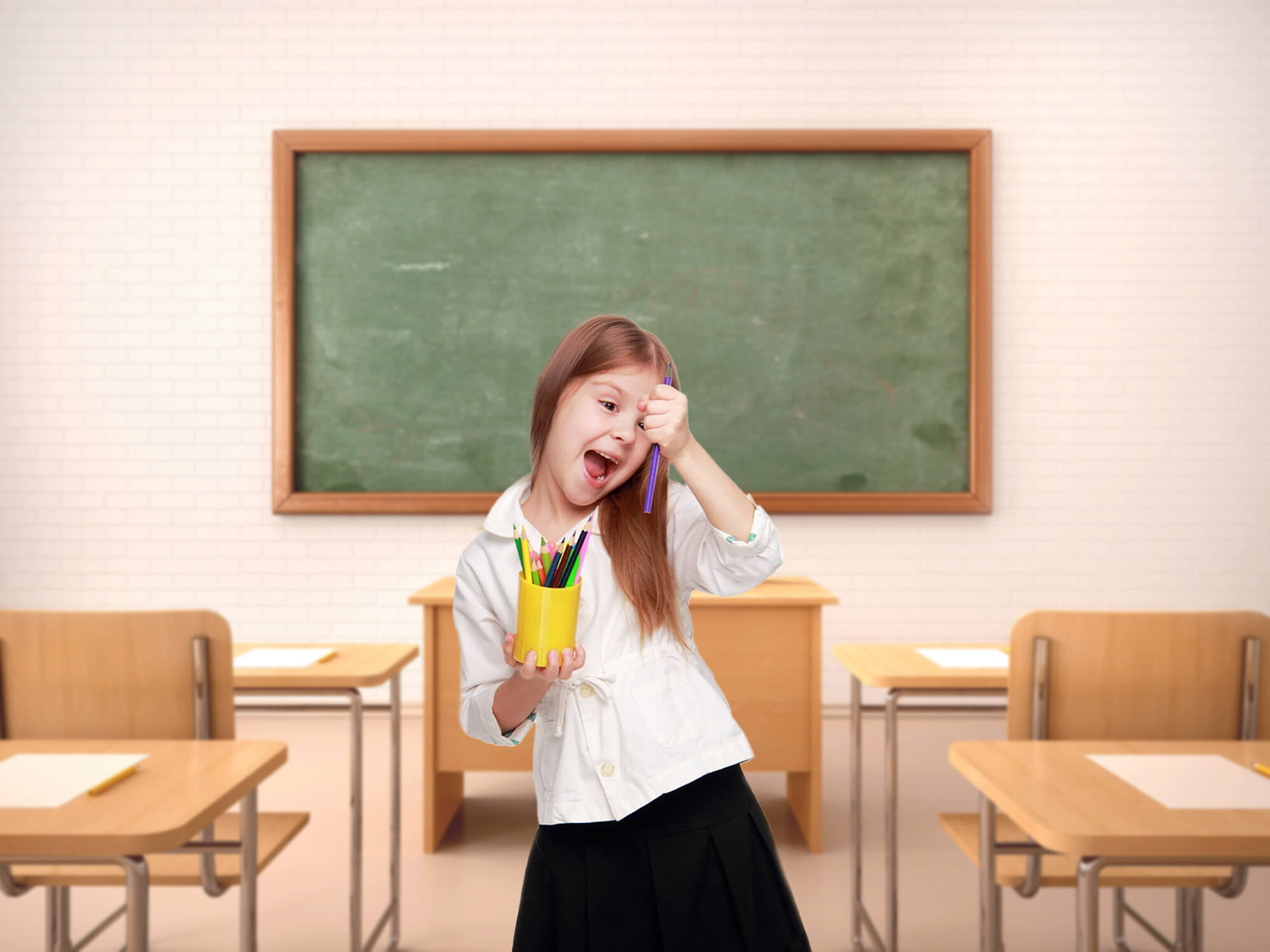 Toile de Fond Intérieure de la Rentrée des Classes M5-93