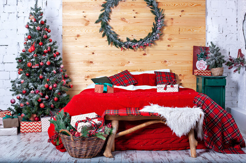 Toile de Fond de Décoration de Noël pour Chambre M8-67