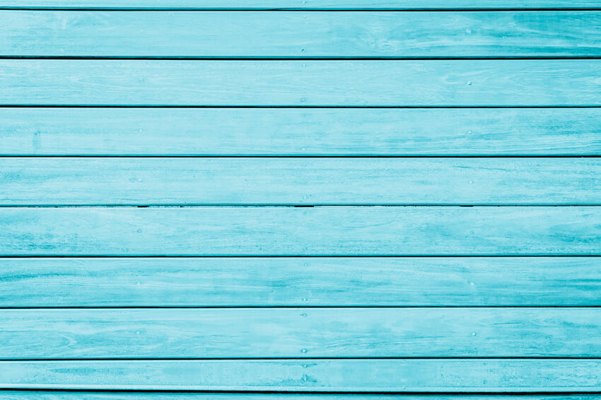 Toile de Fond en Planches de Bois Bleu Clair Lumineux M8-74