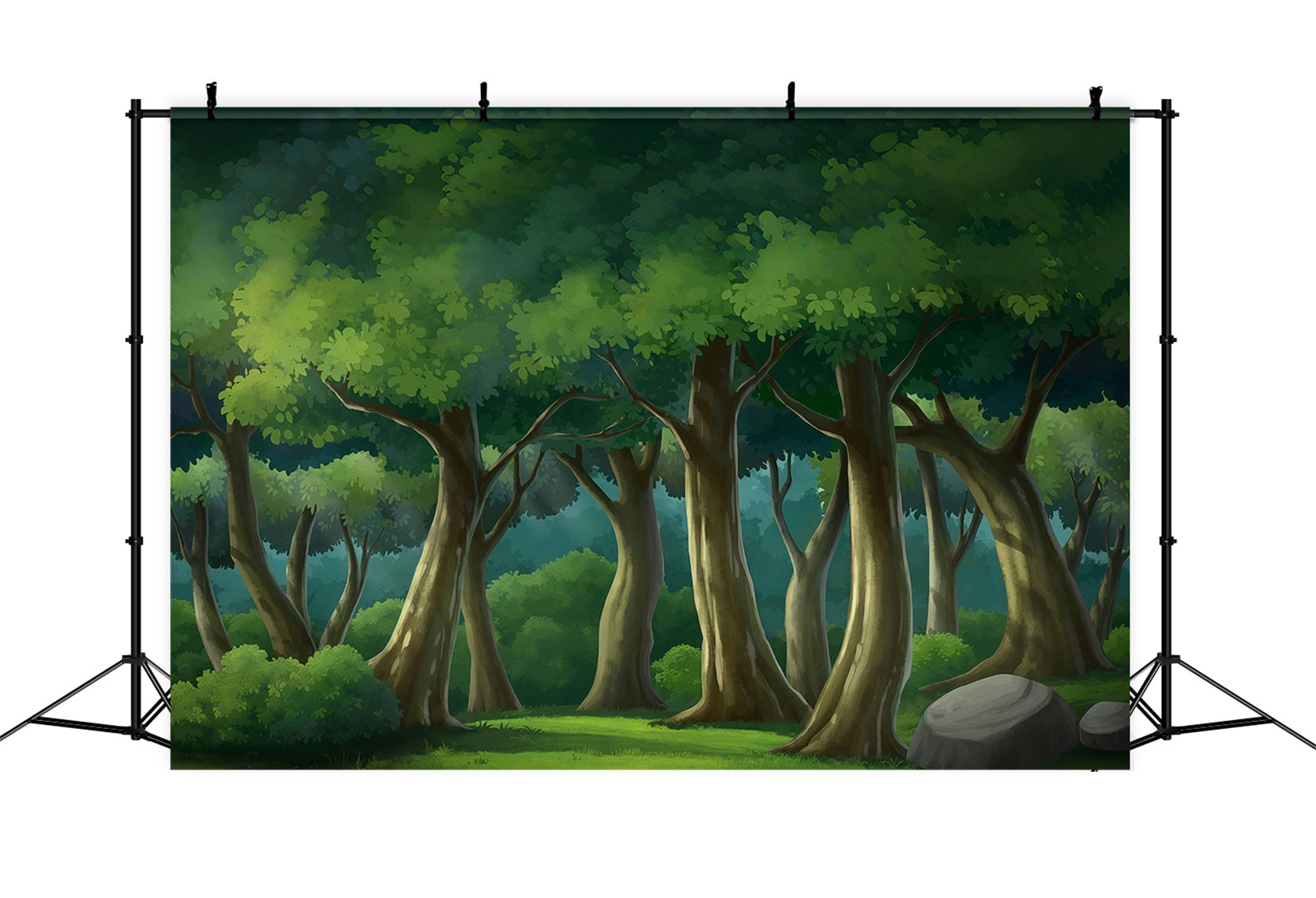 Fond pour nouveau-nés Forêt enchantée Arbres Fond photo pour enfants MRR10-24