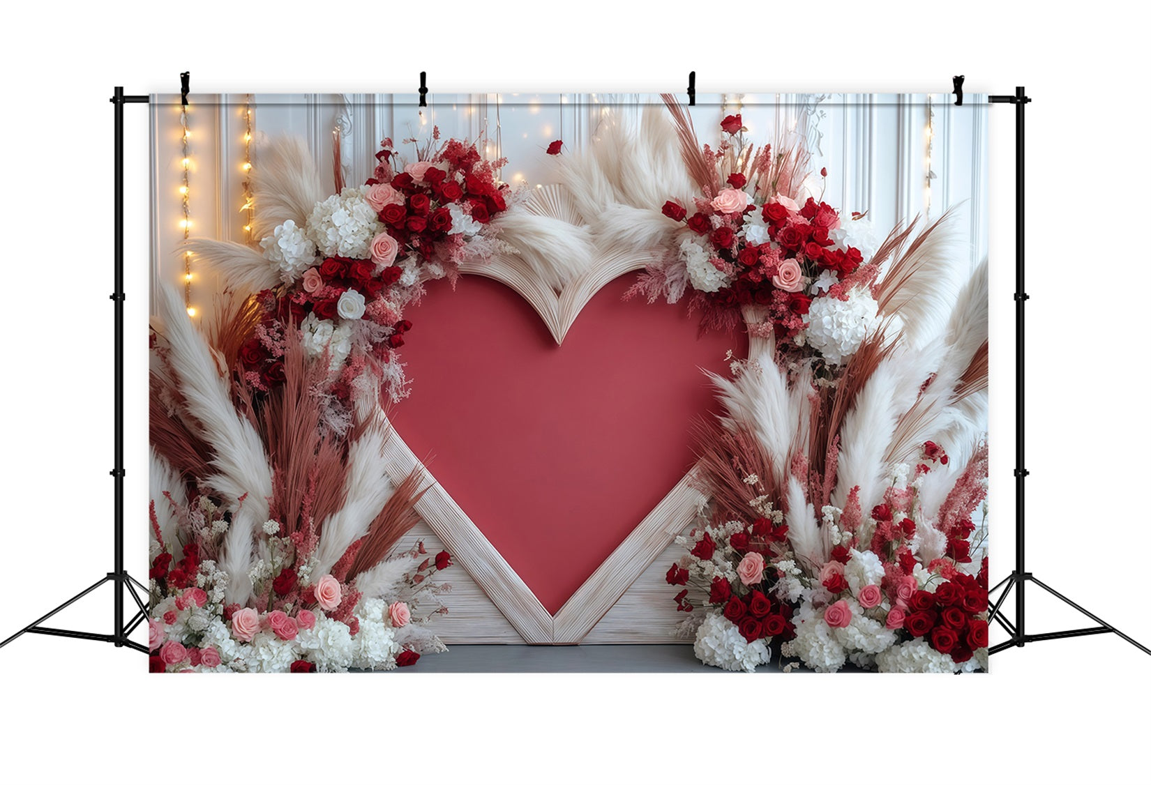 Fond cœur pour la Saint-Valentin Cœur bohème Fond pour la Saint-Valentin MRR11-118