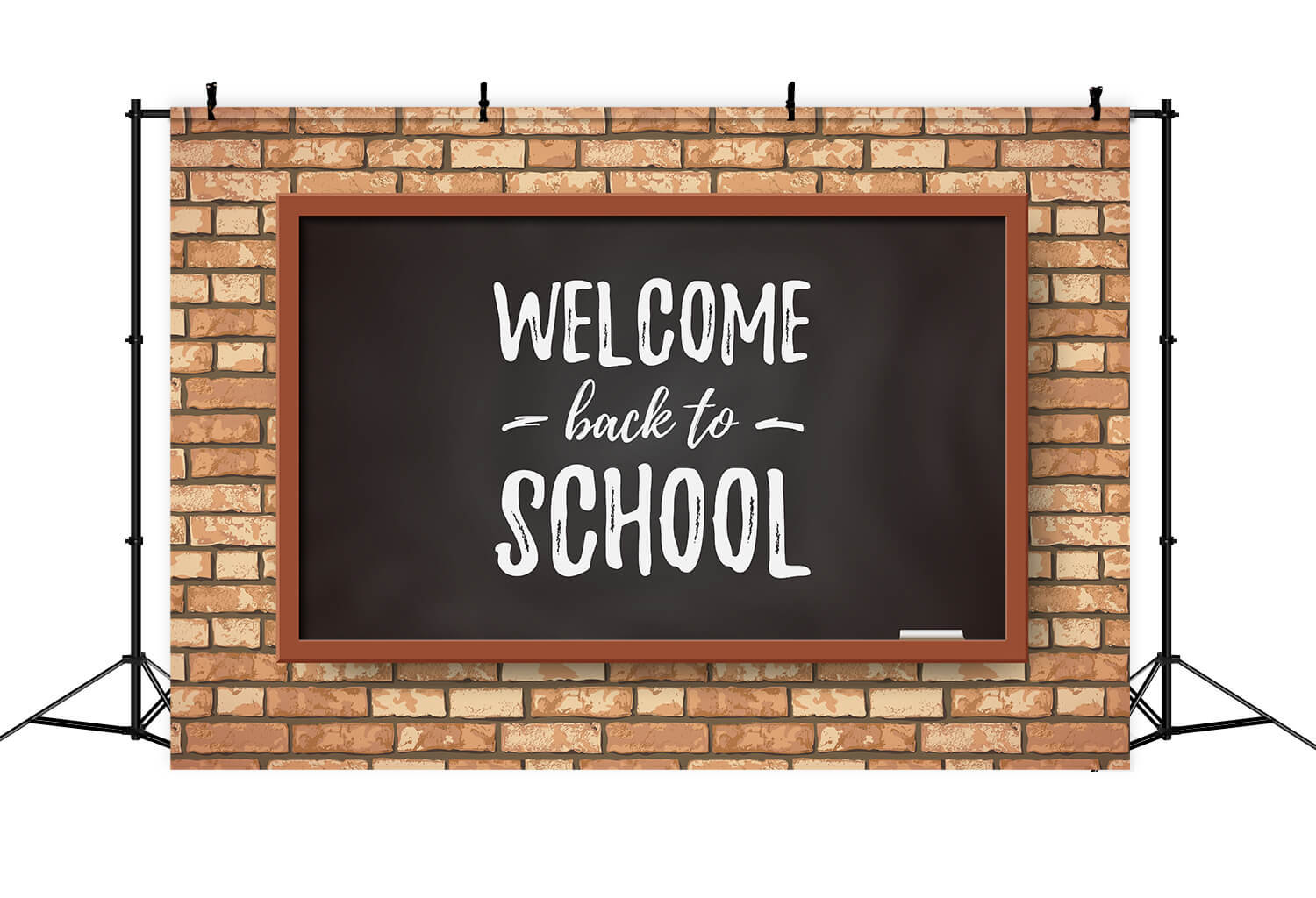 Toile de fond tableau de bienvenue retour à l'école RR6-28