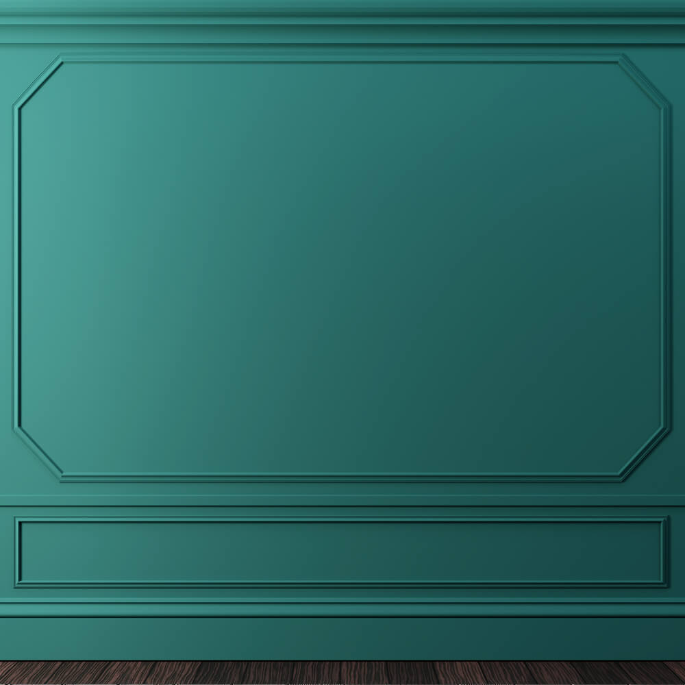 Toile de fond de Luxe Classique Mur Rétro Vert RR6-74